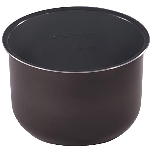 Instant Pot Ceramic Inner Cooking Pot Mini 3-Qt, Non-Stick Coated Interior, Rice Cooker,...