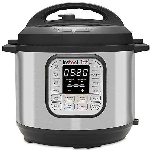 Instant Pot Duo 7-in-1 Electric Pressure Cooker, Slow Cooker, Rice Cooker, Steamer, Sauté,...