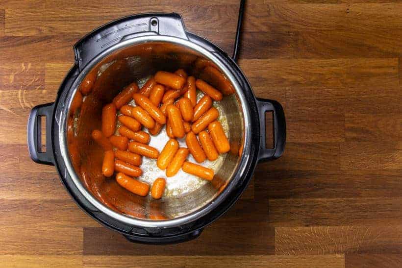 glazed carrots in Instant Pot