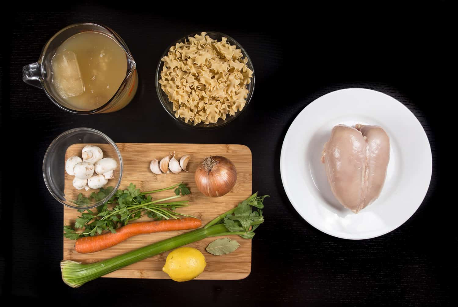 chicken noodle soup ingredients
