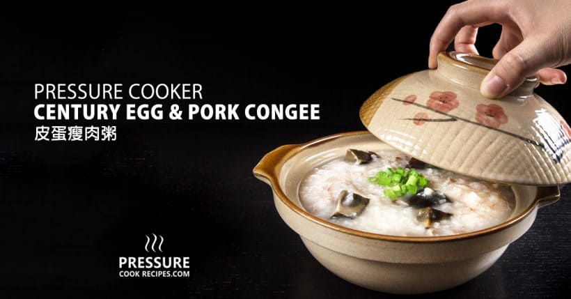 Chinese Century Egg & Pork Congee