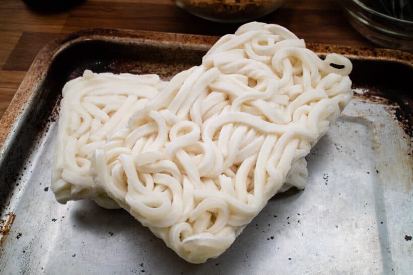 frozen udon noodles