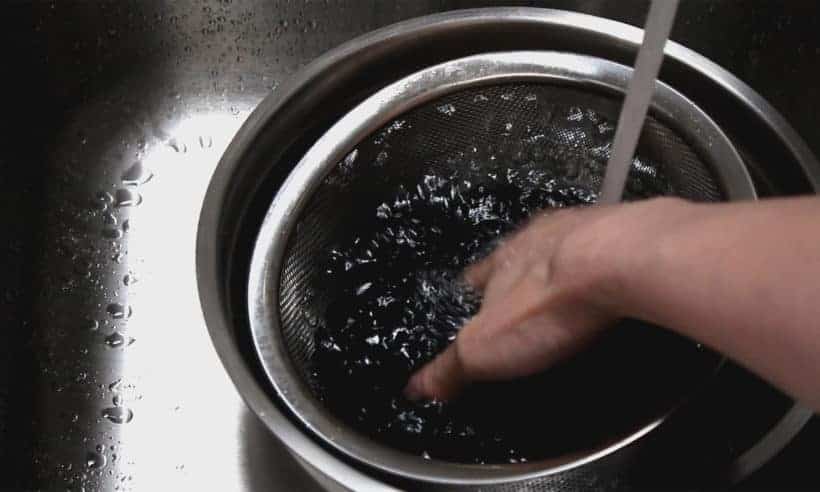 How to rinse black beans