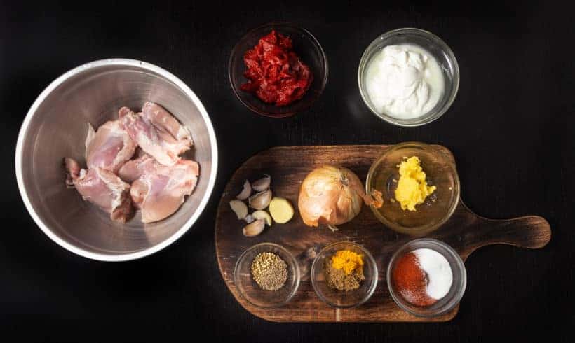 Instant Pot Butter Chicken Recipe Ingredients