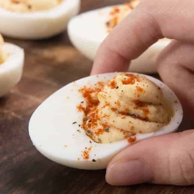 Instant Pot Party Food Recipes: Instant Pot Deviled Eggs
