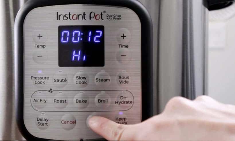 Instant Pot Duo Crisp High Pressure 12 minutes   #AmyJacky #InstantPot #PressureCooker #recipe