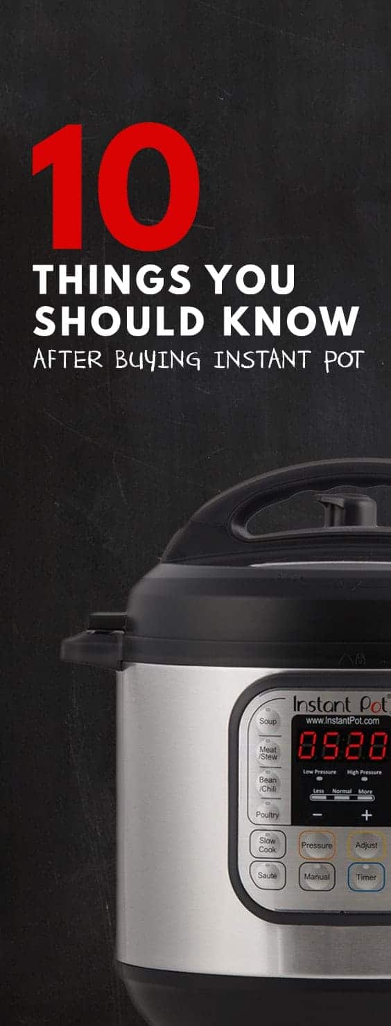 Don't know how to use Instant Pot Pressure Cooker? How to clean Instant Pot? Which Instant Pot Buttons to press? Here are 10 Instant Pot Tips for you! #instantpot #instantpotrecipes #pressurecooker #pressurecookerrecipes