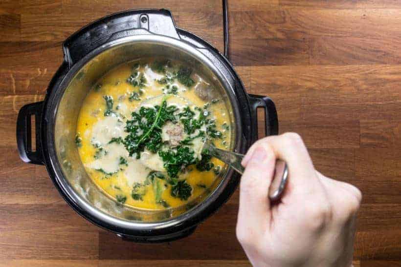 Instant Pot Zuppa Toscana Recipe | Pressure Cooker Zuppa Toscana Soup | Instant Pot Sausage Kale Potato Soup | Instapot Zuppa Toscana | Instant Pot Kale | Instant Pot Soup | Pressure Cooker Soup | Instant Pot Recipes