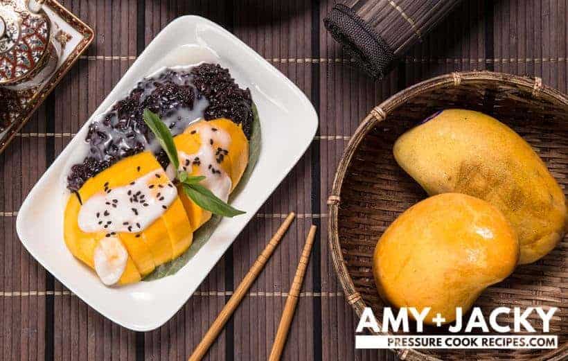 How to Make Thai Mango Sticky Rice #instantpot #easyrecipe #dessert #dessertrecipes #recipe