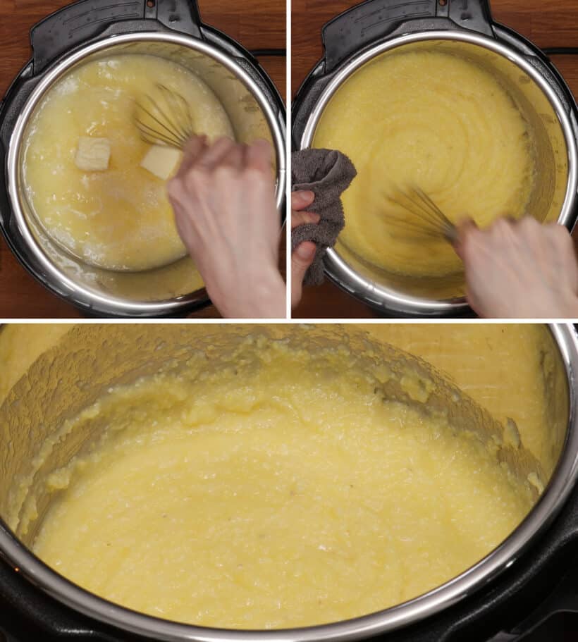 polenta in instant pot