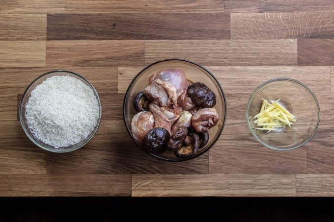 one pot chinese pressure cooker chicken and rice ingredients