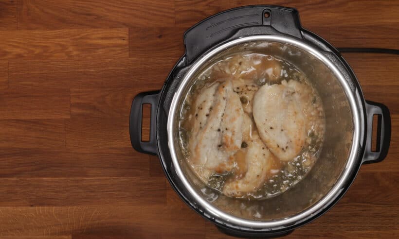 pressure cooker chicken piccata