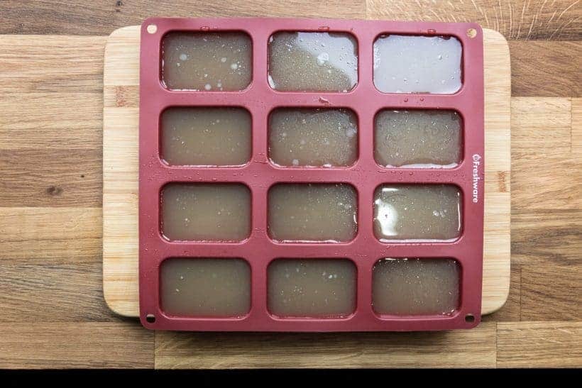 How to Make Pressure Cooker Chicken Stock Freezer Silicone Mold