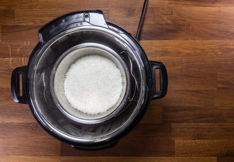 How to cook Instant Pot Rice using Pot-in-Pot method