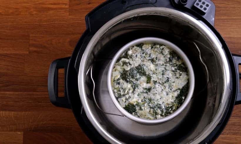 pressure cooker spinach artichoke dip  #AmyJacky #InstantPot #PressureCooker #recipe