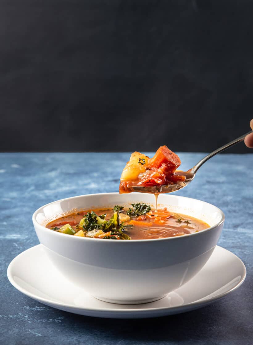 instant pot vegetable soup | vegetable soup instant pot | instant pot veggie soup | instant pot vegetarian soup | pressure cooker vegetable soup